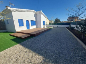Maison chaleureuse 3 pièces à 60m de la plage avec jardin et terrasse barbecue - FR-1-326-772